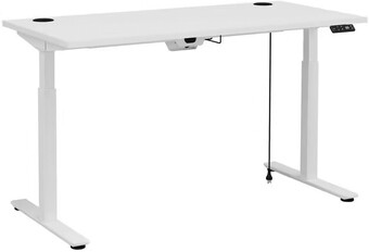 Officeworks J.Burrows Matrix Executive Sit Stand Electric Desk 1500mm offer