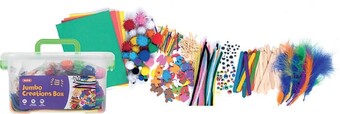 Officeworks Kadink Jumbo Creations Craft Box offer