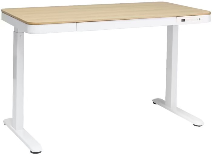 Otto Newhaven Electric Sit Stand Desk with Drawer offer at Officeworks