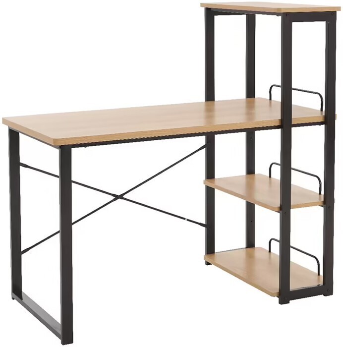 Otto Arundale Side Shelf Desk offer at Officeworks
