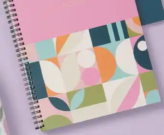 Officeworks Otto Nurture Nature 4 Pack Recycled A4 Spiral Notebooks offer
