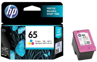 Officeworks HP 65 Tri-Colour Ink offer