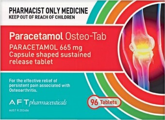 Paracetamol Osteo-Tab 96 Tablets