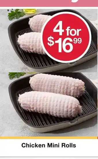 Australian Butchers Store Chicken Mini Rolls offer