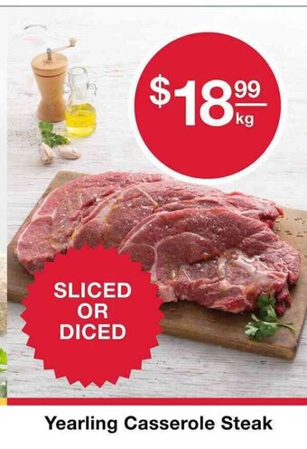 Australian Butchers Store Yearling Casserole Steak offer