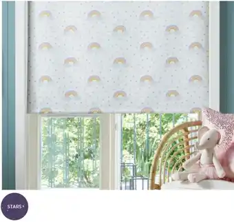 Spotlight 40% off Kids Glow in the Dark Roller Blinds offer