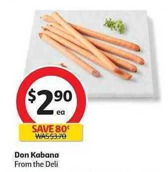 Coles Don Kabana offer