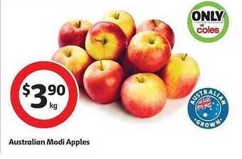 Coles Australian Modi Apples offer