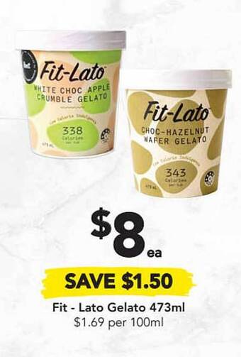 Drakes Fit- Lato Gelato 473ml offer