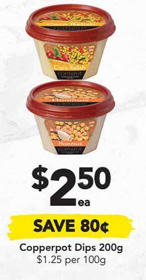 Drakes Copperpot Dips 200g offer