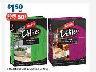 Foodland Fantastic Delites 100g offer