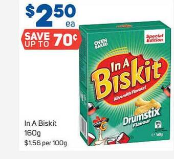 Foodland In A Biskit 160g offer