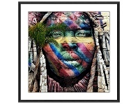 LivingStyles "Street Art" Framed Canvas Wall Art, 100cm offer