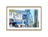 LivingStyles "Byron Bay" Framed Canvas Wall Art, 120cm offer