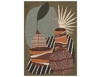 LivingStyles "Stylised Palms" Outdoor Canvas Wall Art, 120cm offer