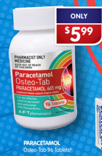 Alliance Pharmacy Paracetamol Osteo-Tab 96 Tablets offer