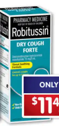 Robitussin Dry Cough Forte 200mL