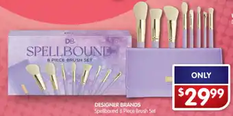 Alliance Pharmacy Designer Brands Spellbound 8 Piece Brush Set offer
