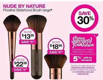 Priceline Nude By Nature Priceline Sisterhood Brush offer