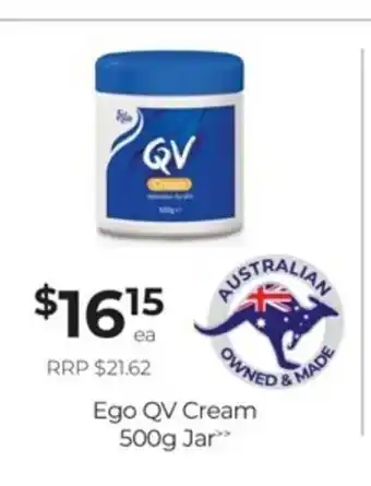 Ego QV Cream 500g Jar