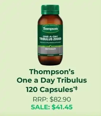 Thompson's One a Day Tribulus 120 Capsules