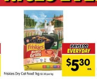 Spar Friskies Dry Cat Food 1kg offer