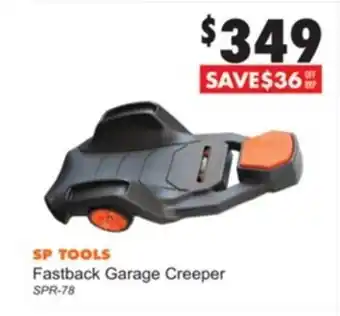 United Tools SP Tools Fastback Garage Creeper SPR-78 offer