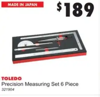 United Tools Toledo Precision Measuring Set 6 Piece 321904 offer