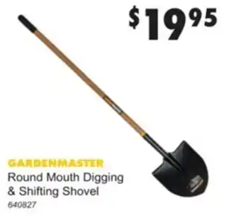 Gardenmaster Round Mouth Digging & Shifting Shovel 640827