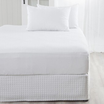 Pillow Talk Eco Living Bamboo Waterproof Mattress Protector by Hilton offer