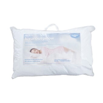 Pillow Talk Luxurious Microfibre Medium Pillow by Hilton offer