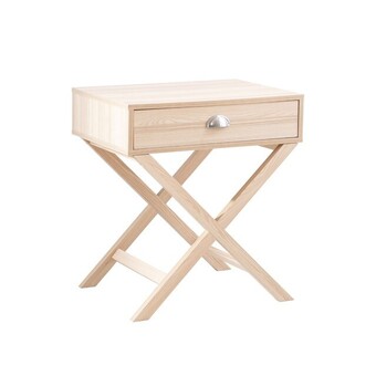 Pillow Talk Brandy Bedside Table by Habitat offer