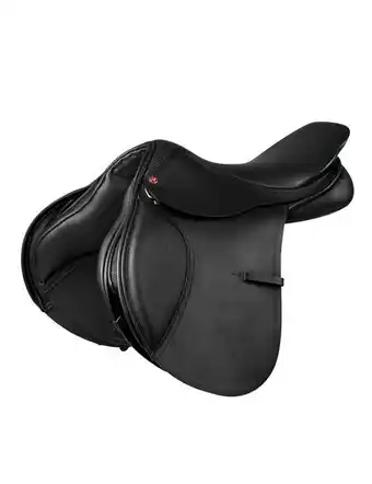 Albion Kontrol Jump Flat Straight Adjusta Saddle - Black