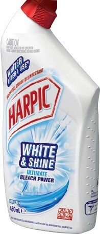 IGA Harpic Original Fresh White & Shine Bleach Gel 450mL offer