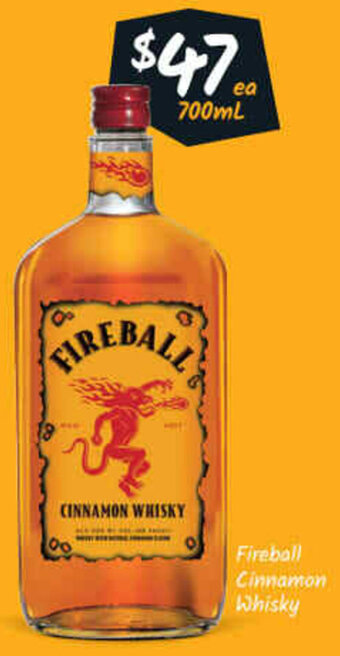 Fireball Cinnamon Whisky 700ml