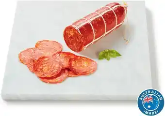 Coles Australian Made Chorizo & Italian Style Salami