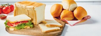 Coles Coles Bakery Soft White Rolls 6 Pack or Loaf 680g offer