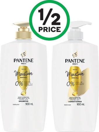 Woolworths Pantene Pro-V Shampoo or Conditioner 900ml offer