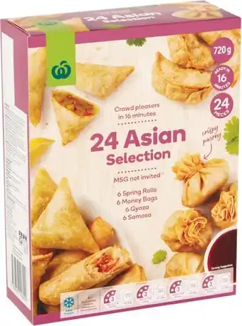 Woolworths Woolworths Asian Selection 720g Pk 24 offer