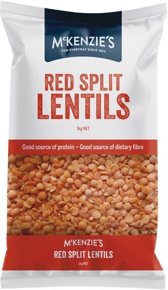 McKenzie’s Red Lentils 1 kg