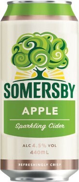 Woolworths Somersby Apple Cider Cans 10x440ml offer