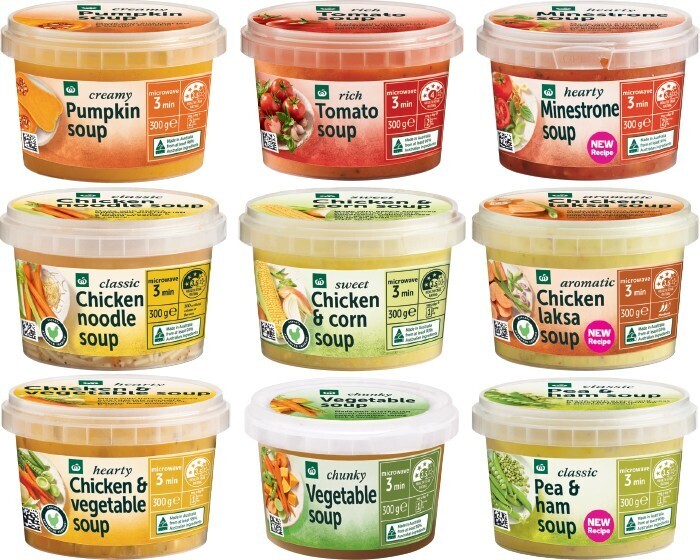 Woolworths Soup Varieties 300g From the Deli offer at Woolworths