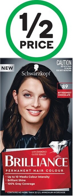 Woolworths Schwarzkopf Brilliance Hair Colour offer
