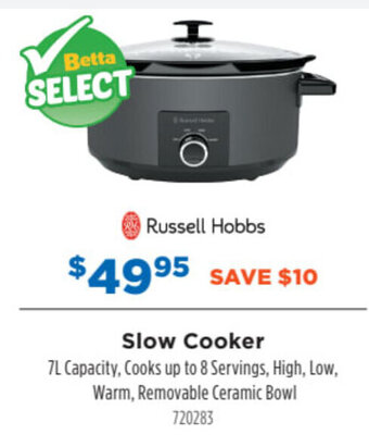 Betta Russell Hobbs Slow Cooker offer