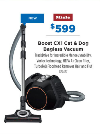 Betta Miele Boost CX1 Cat & Dog Bagless Vacuum offer