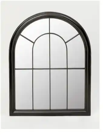 Myer Heritage Merania Jumbo Arched Mirror 69x4x88cm in Black offer