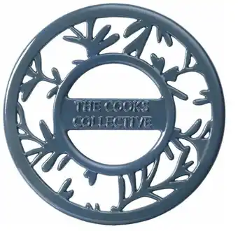 Myer The Cooks Collective Olive Cast Iron Trivets Set of 2^ offer
