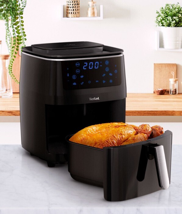 Tefal Easy Fry Grill & Steam XXL Air Fryer in Black offer at Myer