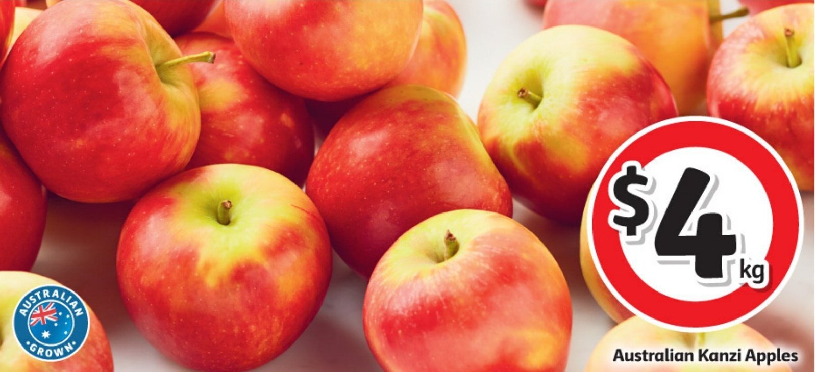 Australian Kanzi Apples offer at Coles