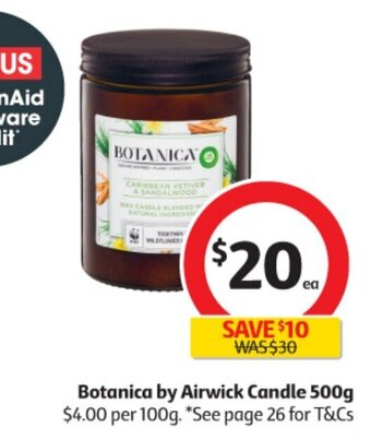 Botanica by Airwick Candle 500g